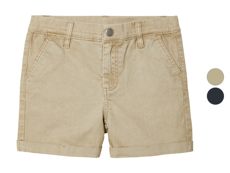 Gehe zu Vollbildansicht: lupilu® Kleikinder Jungen Chino-Shorts mit hohem Baumwollanteil - Bild 1