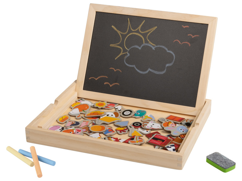 Gehe zu Vollbildansicht: Playtive Holz Schließfach-Spiel / Magnetbox - Bild 6