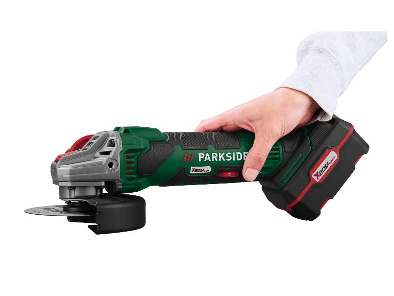 Gehe zu Vollbildansicht: PARKSIDE® 20 V / 4 Ah Akku-Winkelschleifer »PWSA 20-Li D4« Starterset, mit Akku und Ladegerät - Bild 8