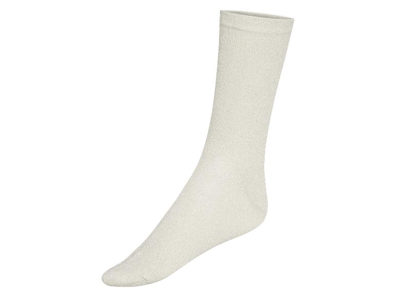 Gehe zu Vollbildansicht: esmara® Damen Socken, 5 Paar, mit Glitzereffekt - Bild 3