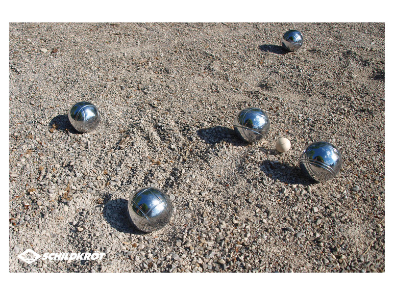 Gehe zu Vollbildansicht: Schildkröt Boule / Boccia / Petanque Set Stahl - Bild 5