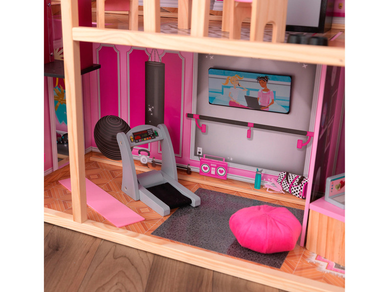 »Shimmer Puppenhaus KidKraft Mansion«, mit Räumen 8