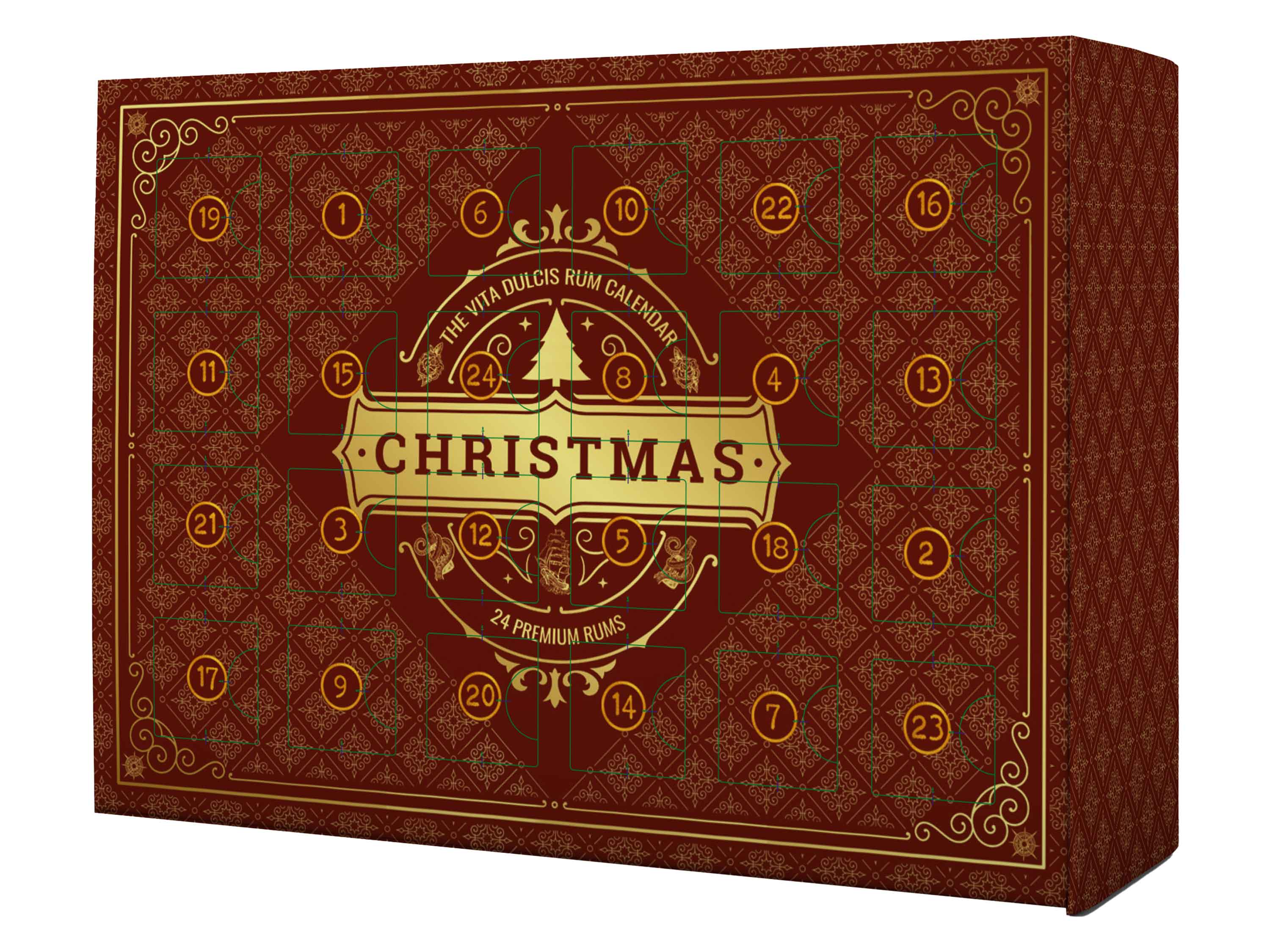 Vita Dulcis R(h)um Adventskalender Premium Edition 7 24 x 0,02l, 40-67,1% Vol