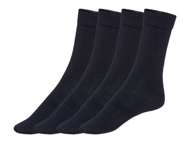 Gehe zu Vollbildansicht: esmara® Damen Socken, 4 Paar, extra breiter Komfortbund - Bild 4