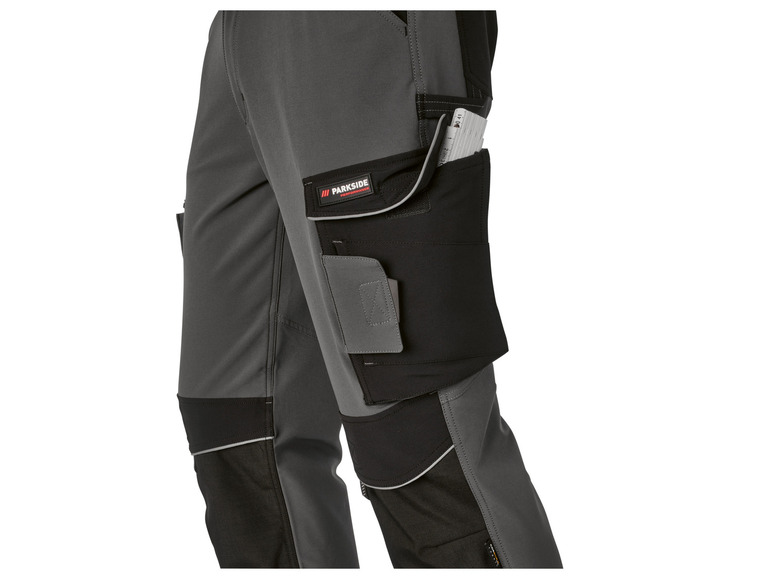 Gehe zu Vollbildansicht: PARKSIDE PERFORMANCE® Herren Arbeitsbundhose Stretch, mit CORDURA® Knieverstärkung - Bild 6