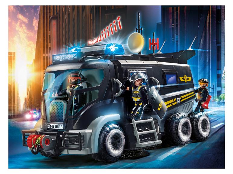 Gehe zu Vollbildansicht: Playmobil SEK-Truck mit Licht und Sound - Bild 2