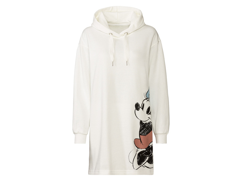 Gehe zu Vollbildansicht: Damen Sweatkleid mit Disney-Motiv und Kapuze - Bild 12