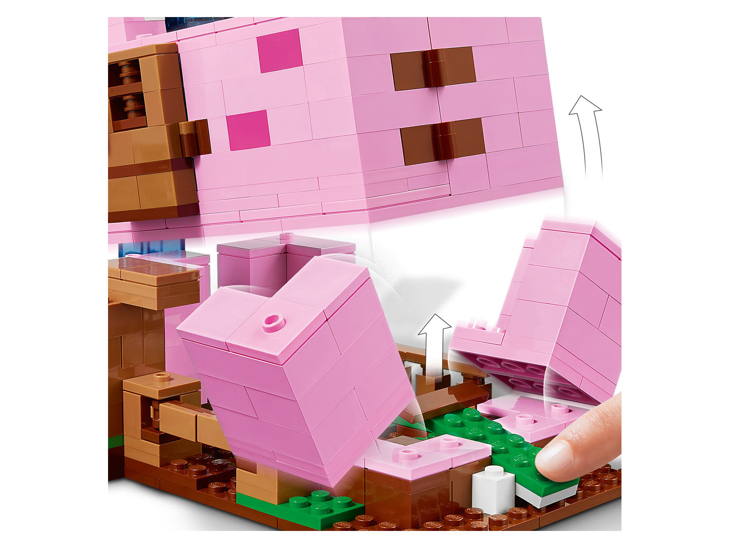 Lego Minecraft »Das 21170 | LIDL Schweinehaus«