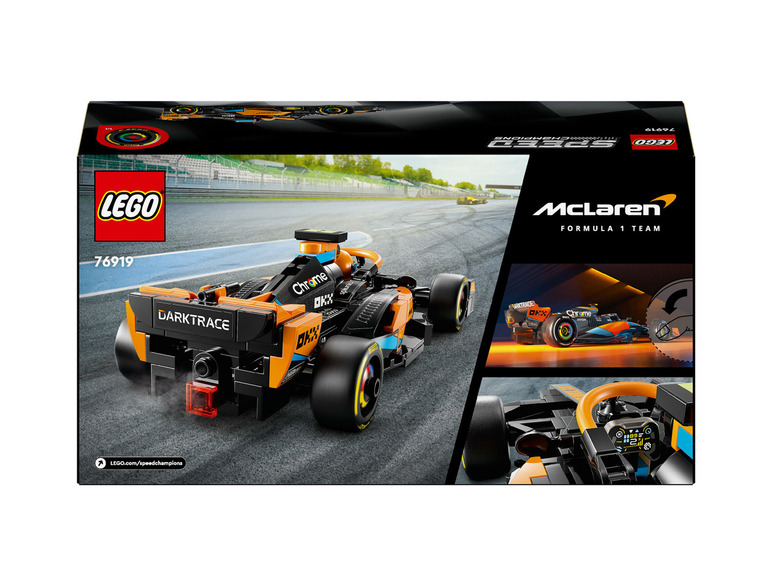 Gehe zu Vollbildansicht: LEGO® Speed Champions 76919 »McLaren Formel-1 Rennwagen 2023« - Bild 7