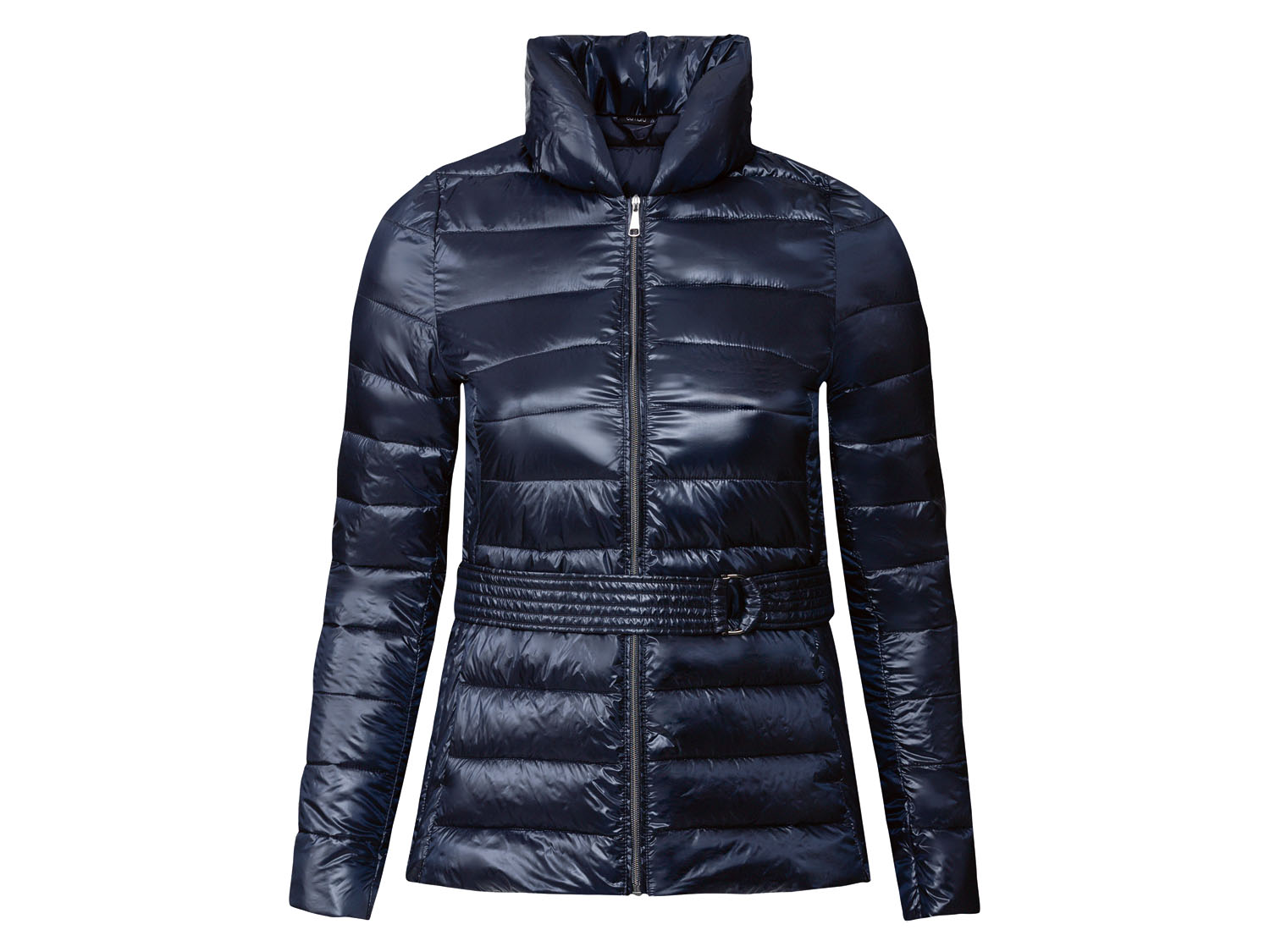 esmara® Damen Jacke mit Gürtel (dunkelblau, M(40/42)) M(40/42)