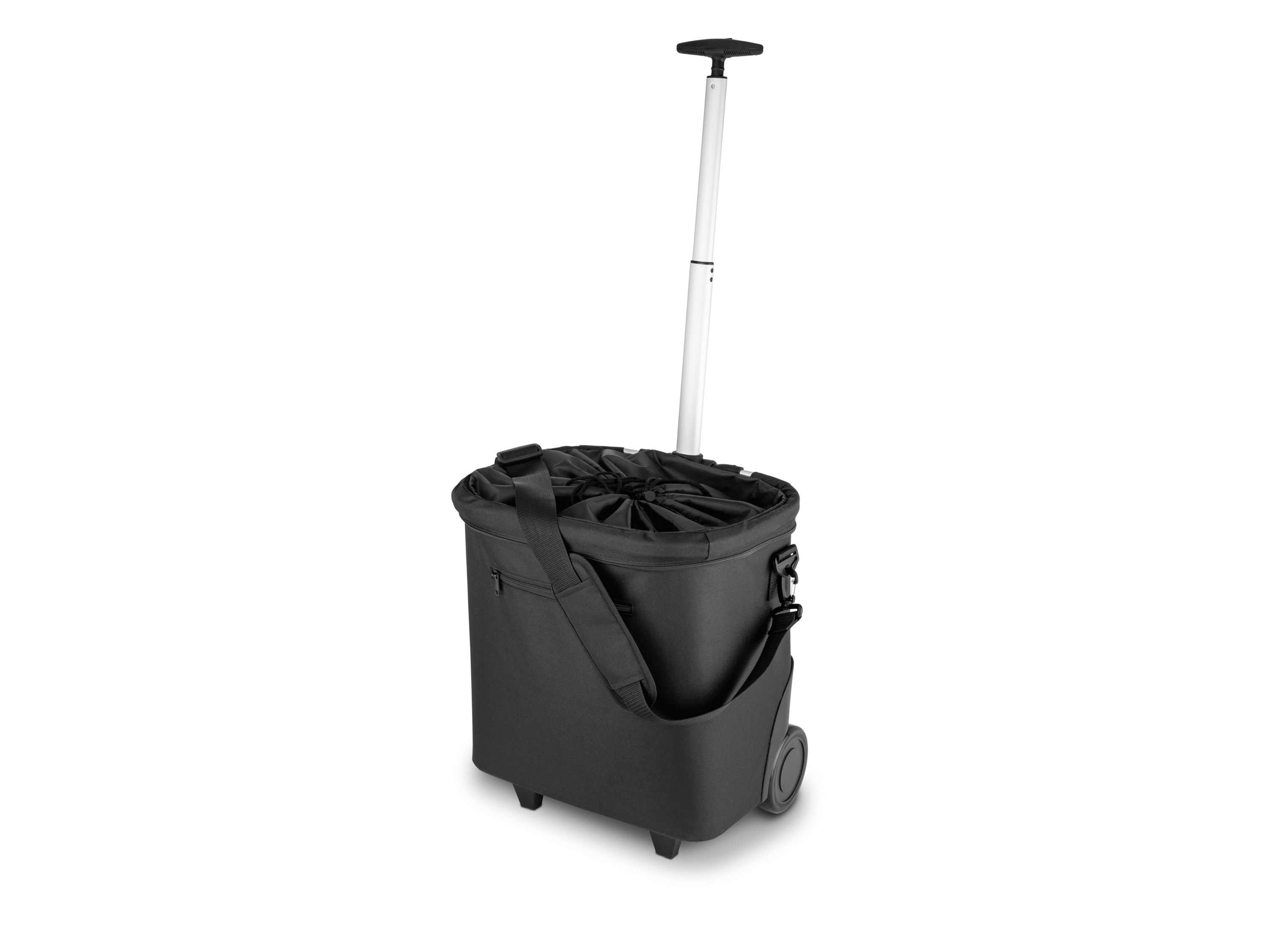 TOPMOVE® Einkaufstrolley, 40 l, mit Teleskopgriff und Innentasche mit Einkaufswagen-Chips