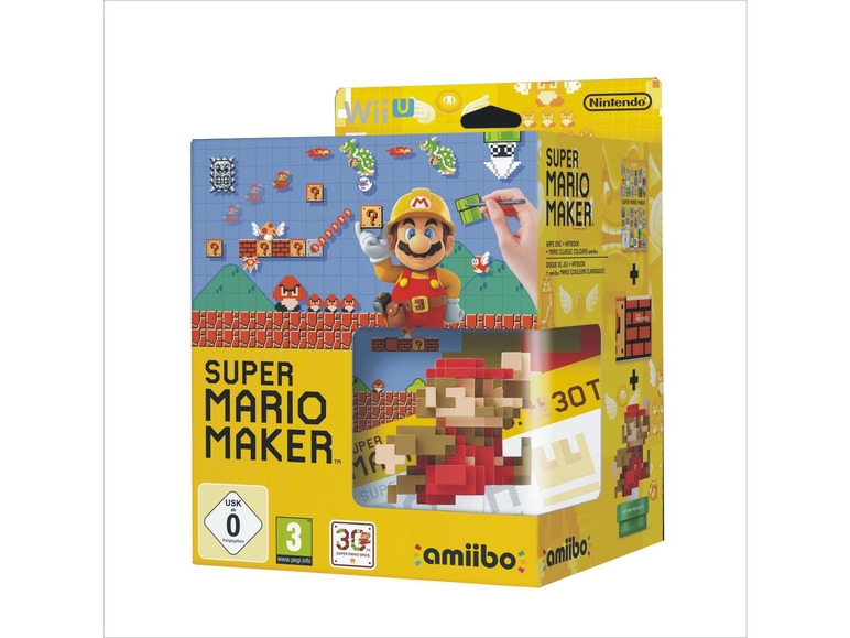 Nintendo Super Mario Maker Artbook Amiibo Mario Figur Konsole Wi U Lidl De