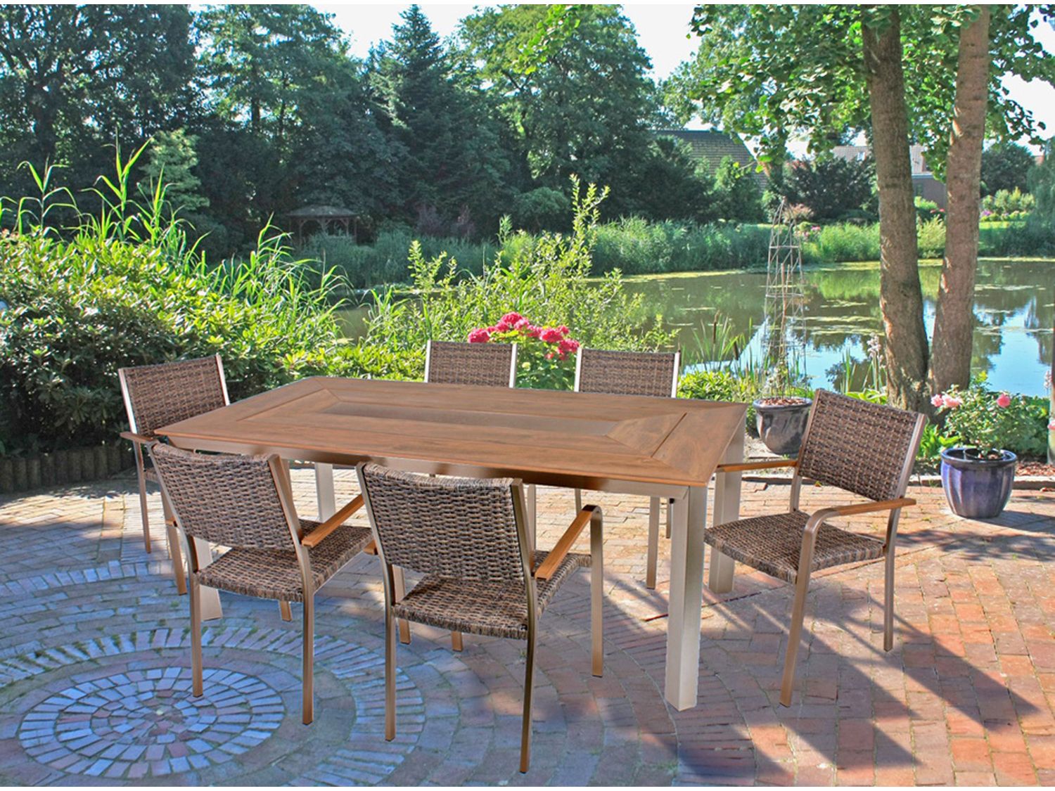 Angebot Lidl Garden Pleasure Tischgruppe Florence Lidl