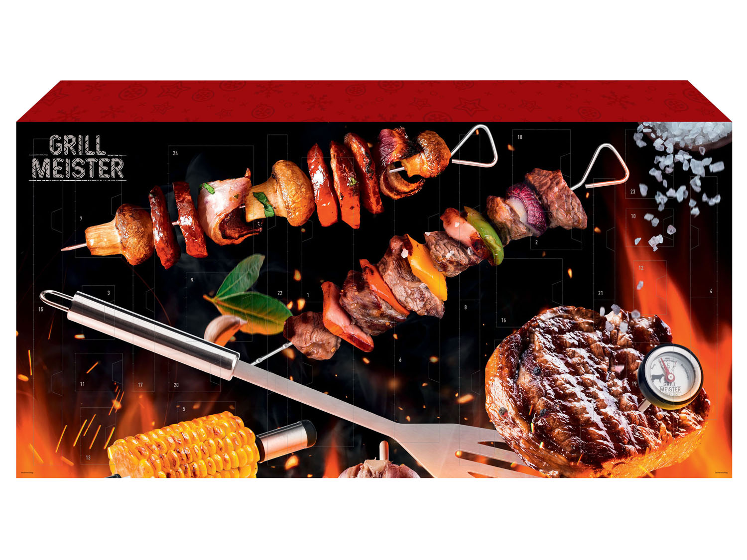 Angebot Lidl GRILLMEISTER Adventskalender, mit Grillzubeh