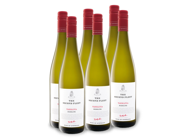 ᐉ 6 x 0 75 l Flasche Weinpaket The Second Fleet Tasmania Riesling