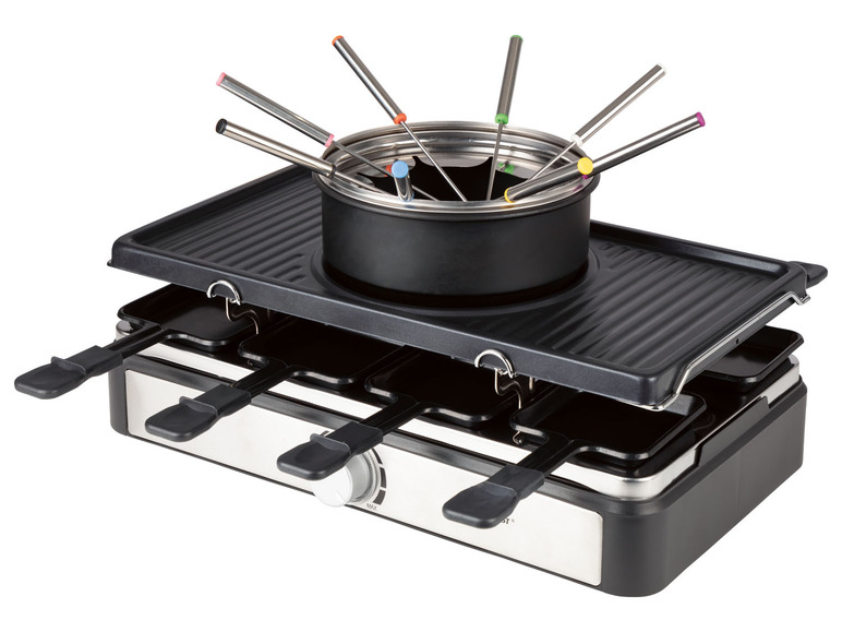 SILVERCREST raclette with Capacity: 1 A1« fondue 1400 Power: max L 1400 – »SRGF W