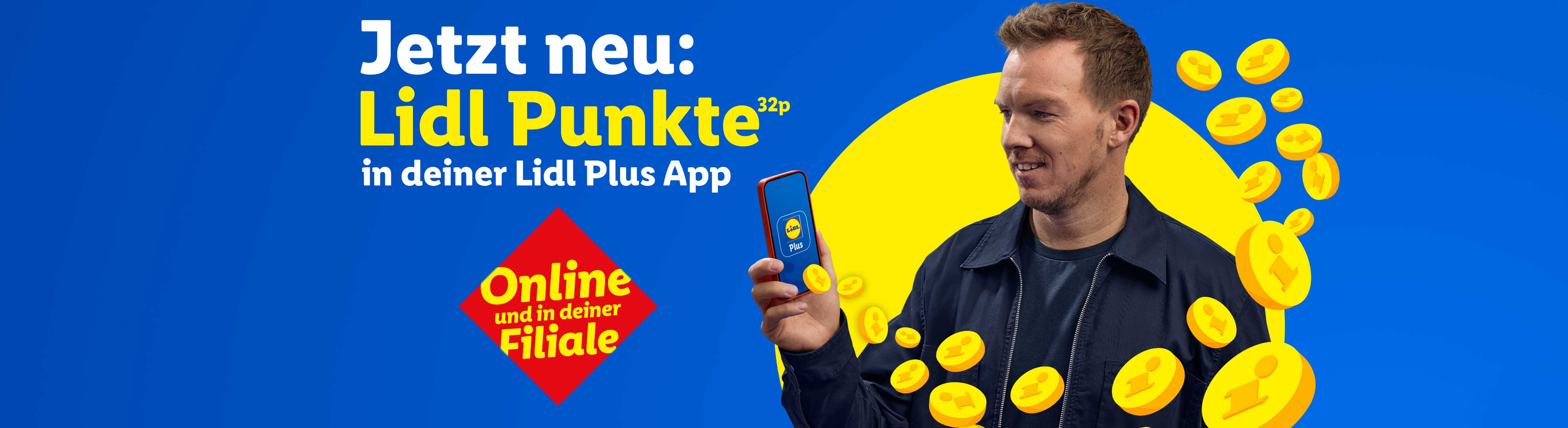 Jetzt neu: Lidl Punkte in deiner Lidl Plus App. Online und in deiner Filiale