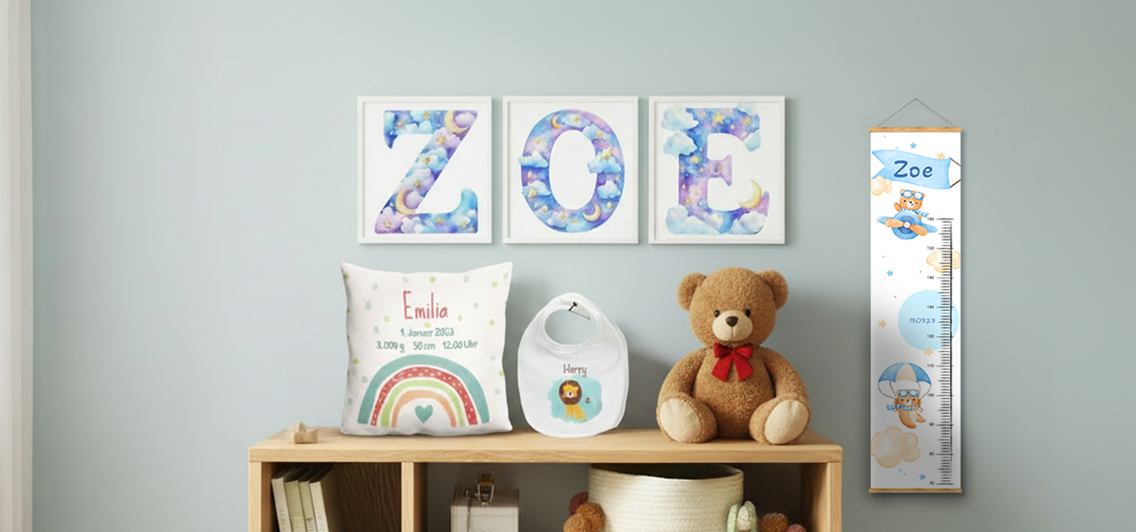 Personalisierte Kinderartikel. Jetzt entdecken