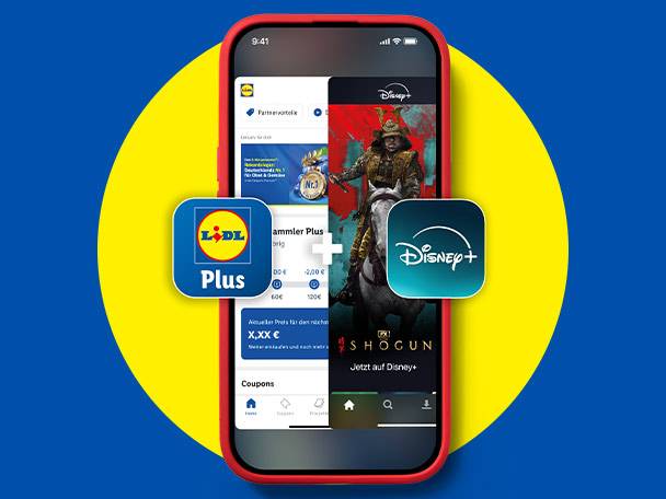 Disney+ zum Bestpreis lohnt sich. (30) 4.99 Euro statt 5.99 Euro. 1 € mit Lidl Plus sparen.