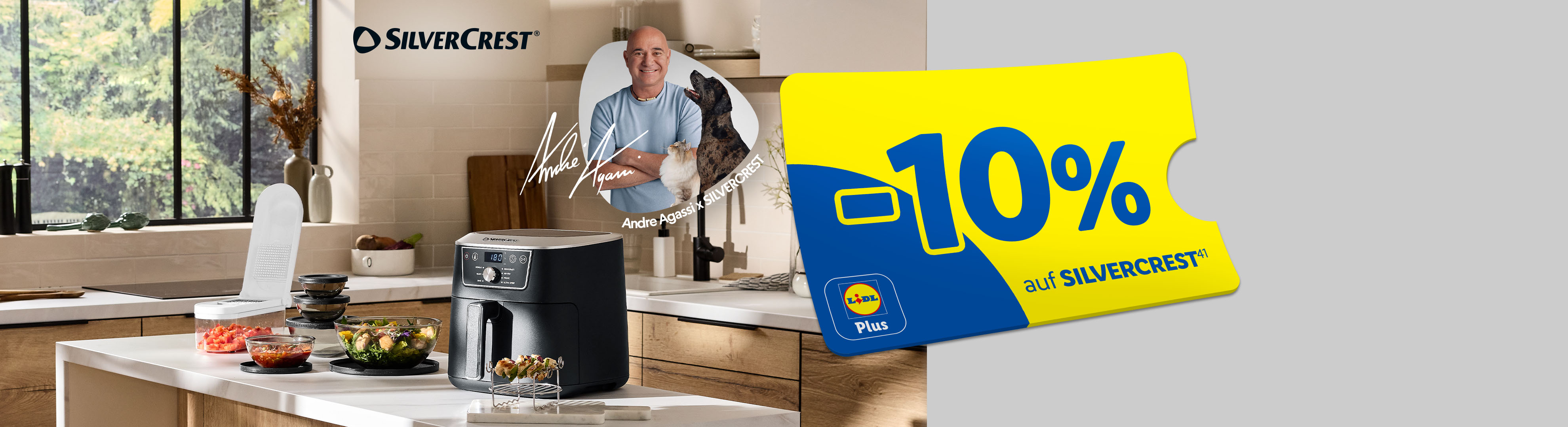 -10% auf SILVERCREST (41) mit Lidl Plus