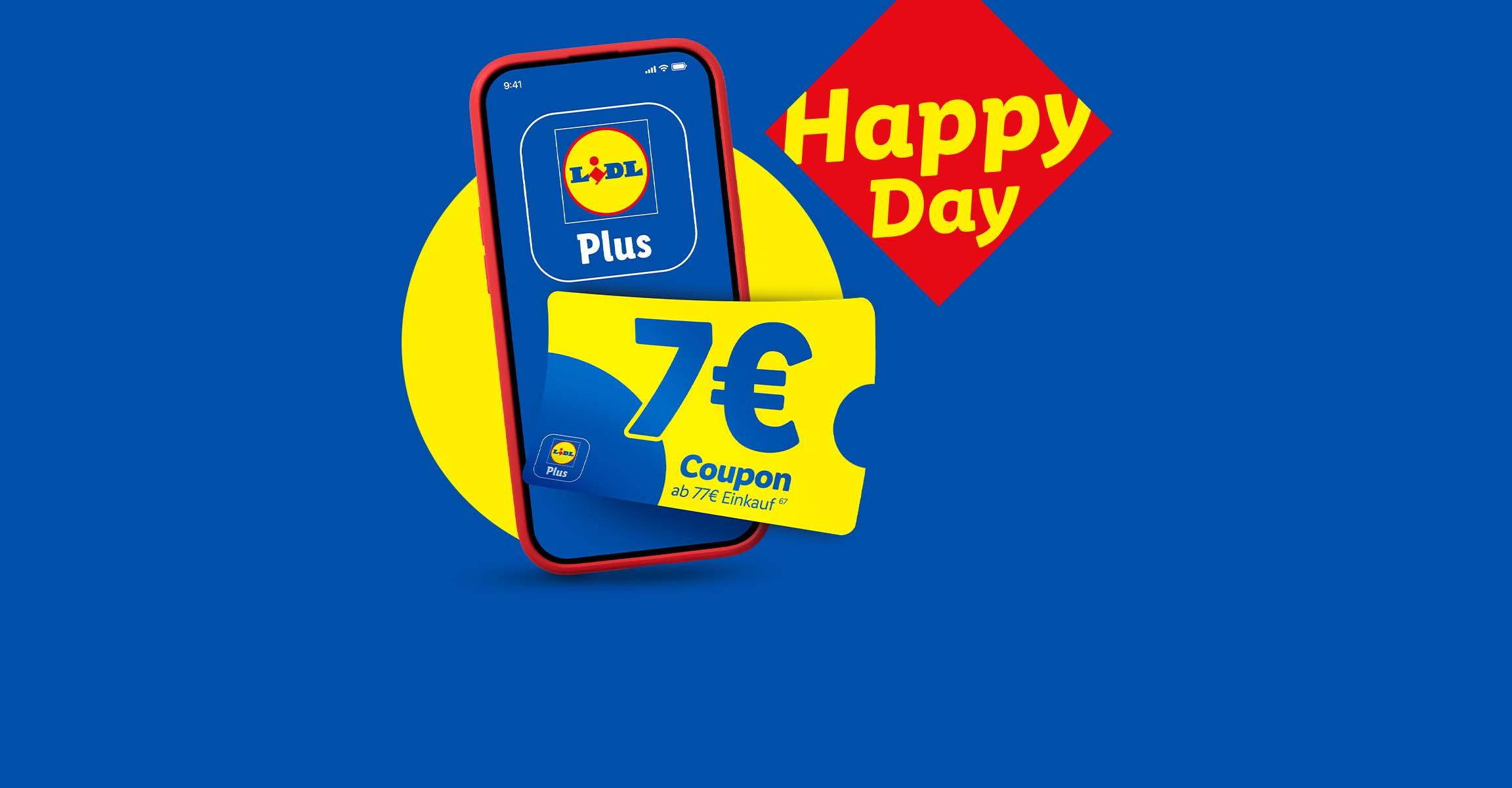 Happy Day – 7€ Coupon ab 77€ Einkauf (67)