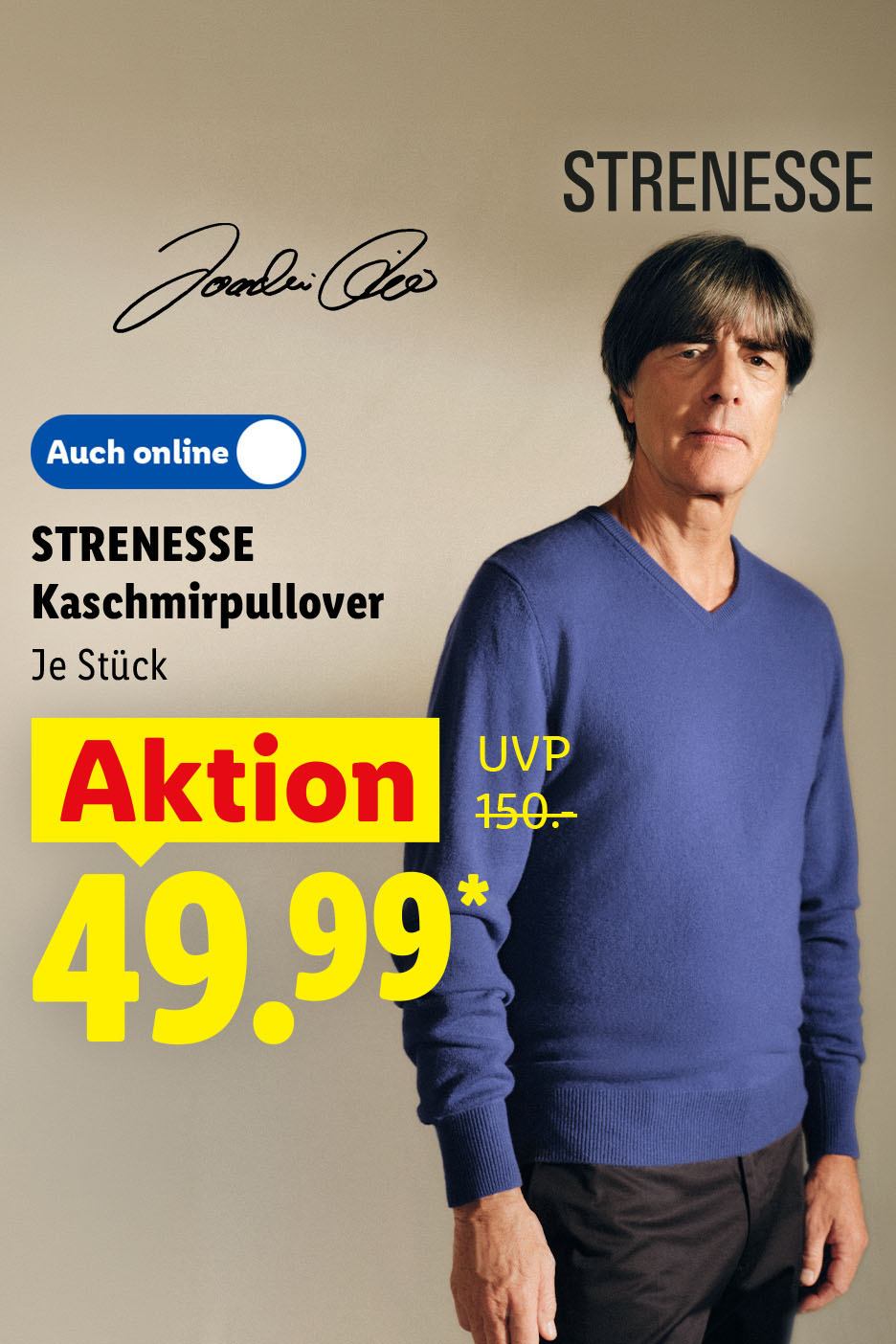 AI-generiert: STRENESSE Kaschmirpullover, je Stück, Auch online für 49.99 €*. AI-generated.