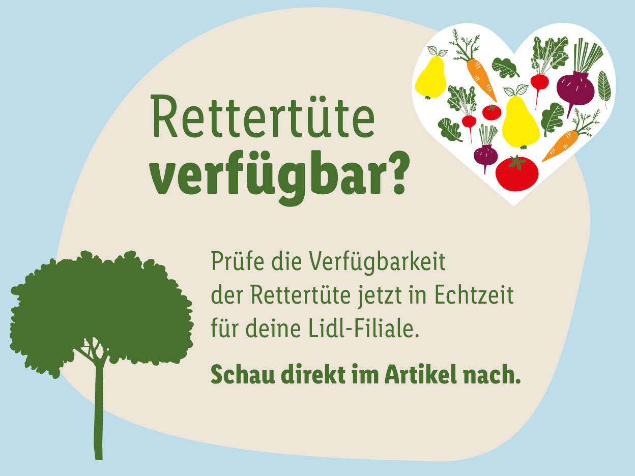 Lidl Rettertüte » Lebensmittelrettung mit Lidl Deutschland