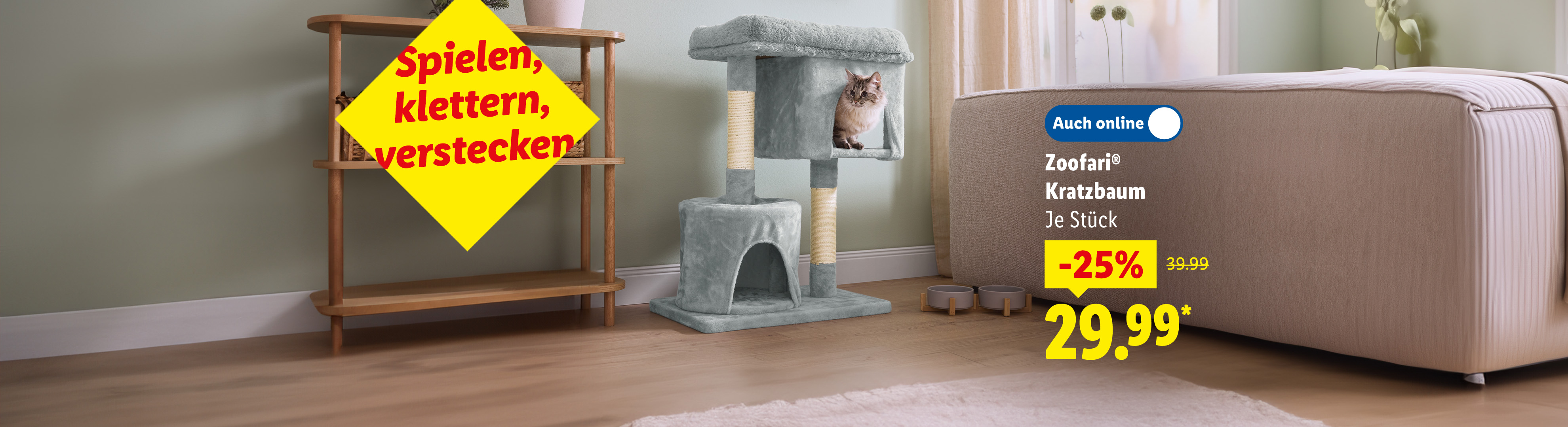 Zoofari® Kratzbaum, je Stück -25% günstiger auch online für 29.99€*. Sofort kaufen.