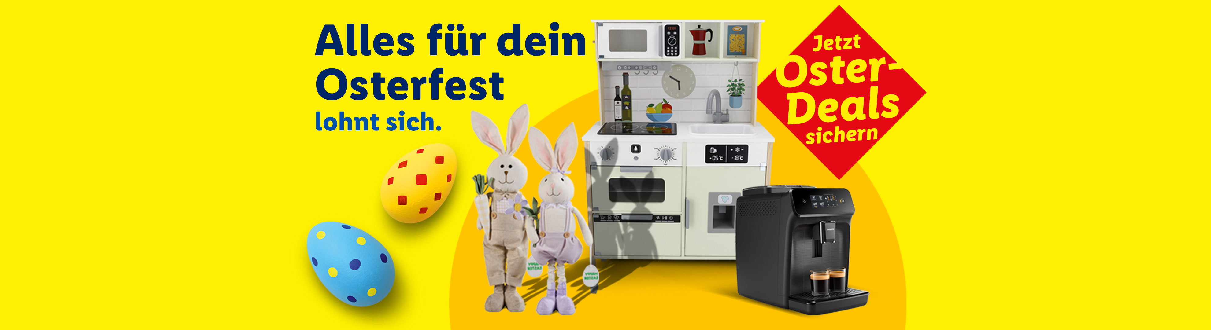 Jetzt Oster-Deals sichern. Alles für dein Osterfest im Onlineshop. Lohnt sich.