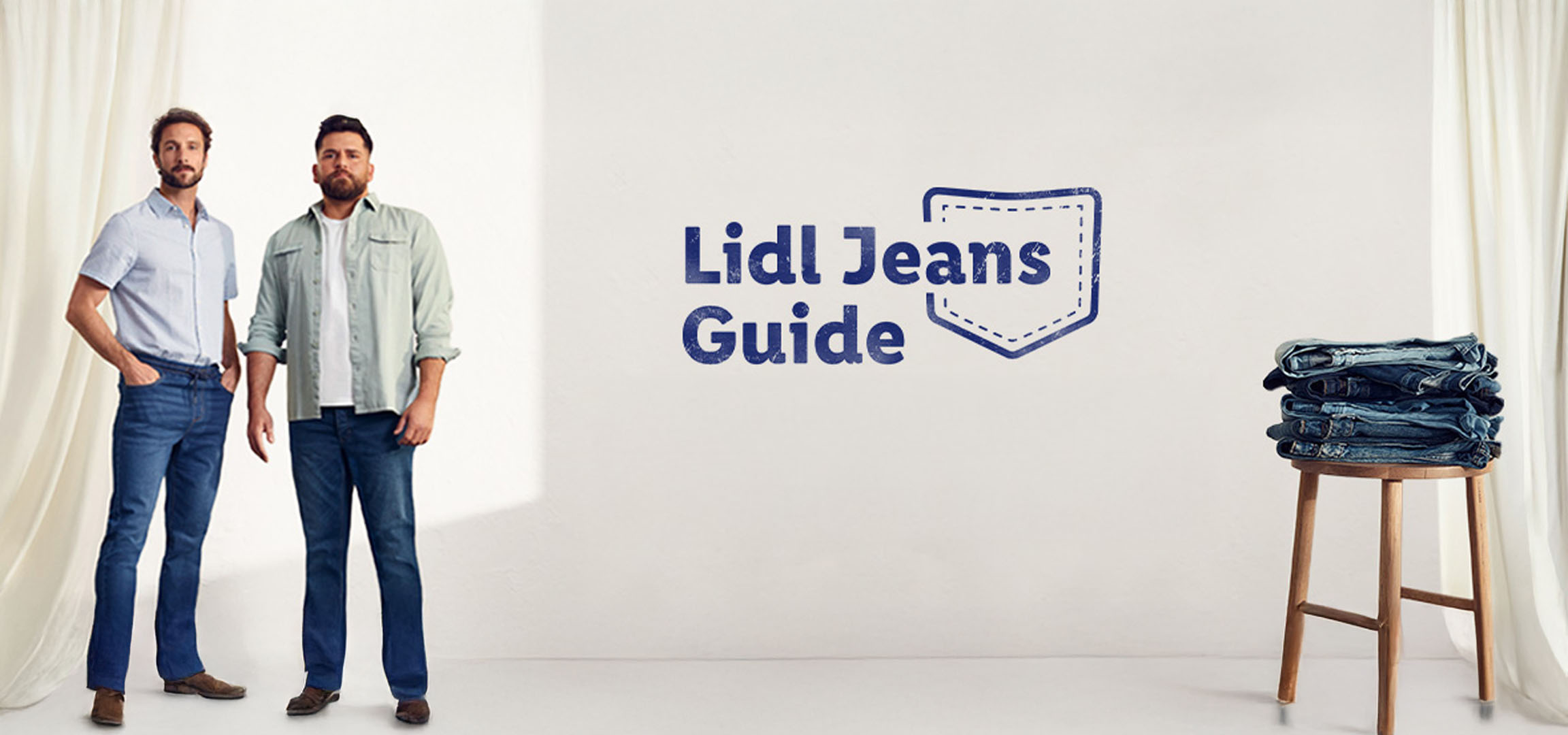 Lidl Jeans Guide: Jeans und Hemden.