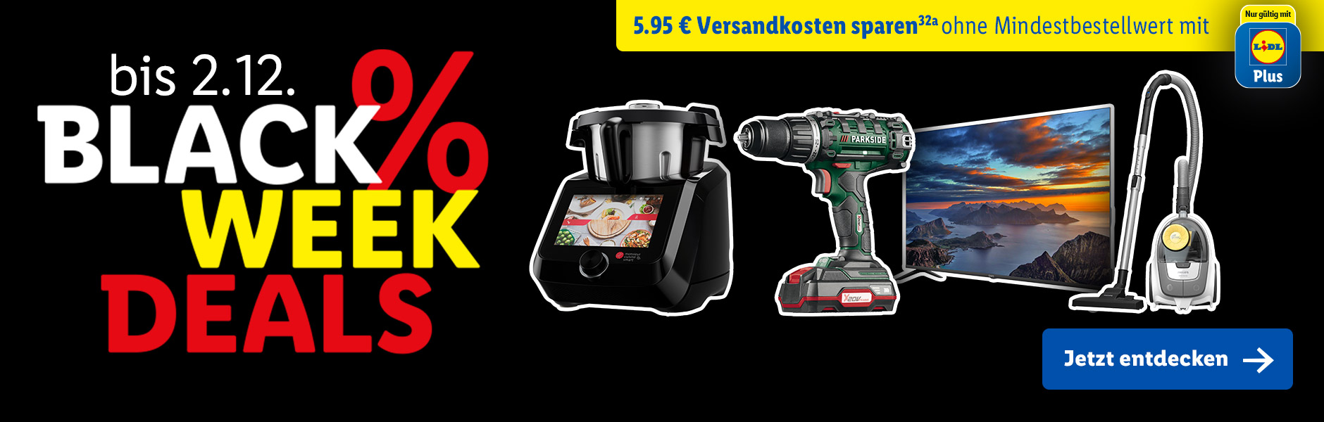 Black Week Deals - Jetzt sparen