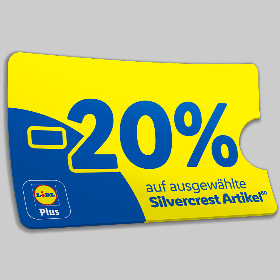 -20% auf ausgewählte Silvercrest Artikel mit Lidl Plus (60)